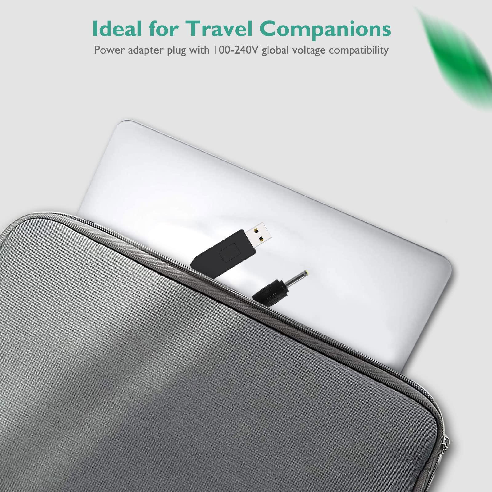 Lnauy for Braun Beard Trimmer Charger, Power Cord Compatible with Braun MGK3010 MGK3020 MGK3021 MGK3025 MGK3210 MGK3220 MGK3221 MGK3225 MGK3921 5V to 2.3V Replacement Charging Cable Adapter