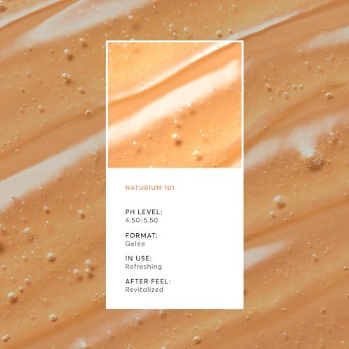 Naturium Naturium Vitamin C Complex Cleanser, Gently Exfoliating & Deeply Cleansing Foaming Face Wash Gel with Phytic Acid & Fruit Enzymes, 7.1 oz