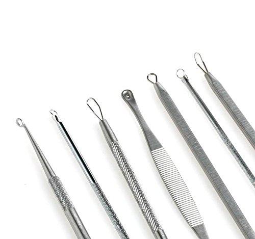 VeniCare Blackhead and Pimple Remover Kit - 7 Surgical Extractor Tools - Excellent for Acne Treatment, Pimple Popping, Blackhead Extraction, Zit Removing, Blemish Removal, Comedone Extracting,Whitehead Popping