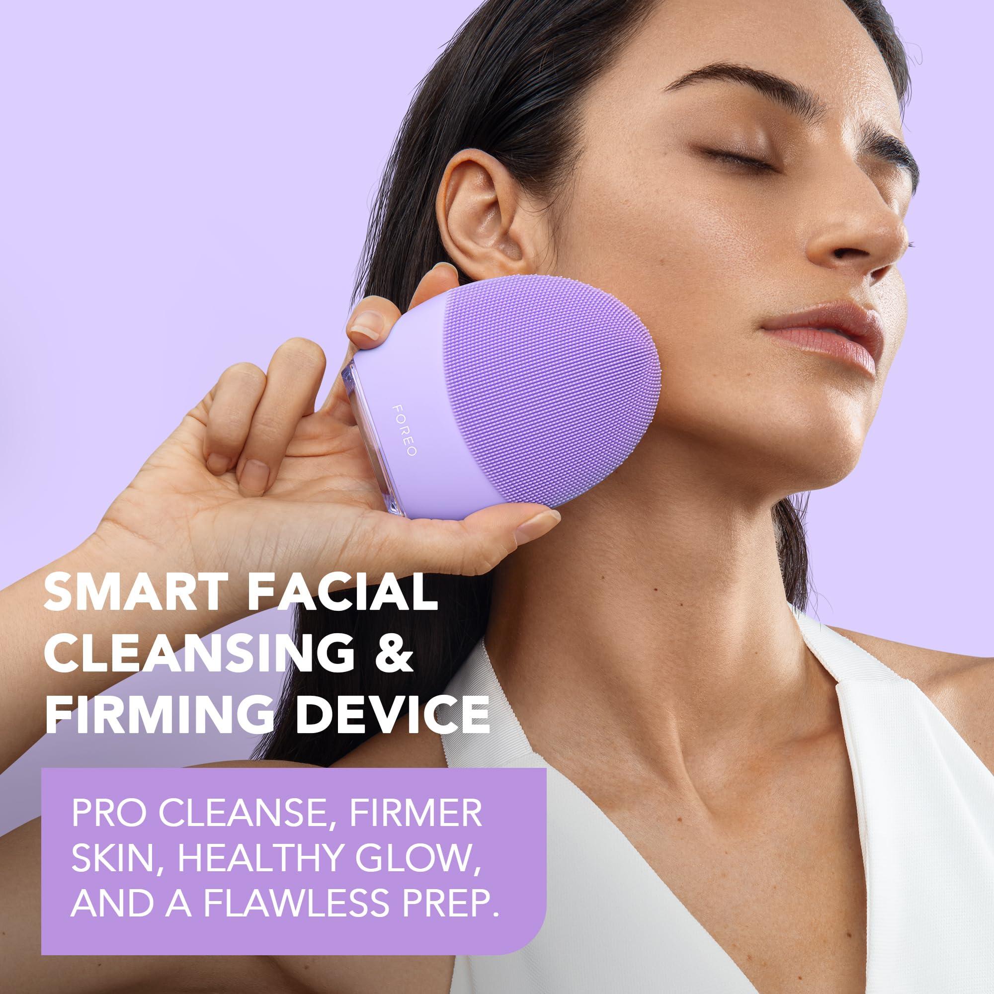 FOREO FOREO LUNA 4 Face Cleansing Brush - Firming Face Massager - Anti Aging Care - Enhances Absorption - Simple Skin Care Tools - Sensitive Skin