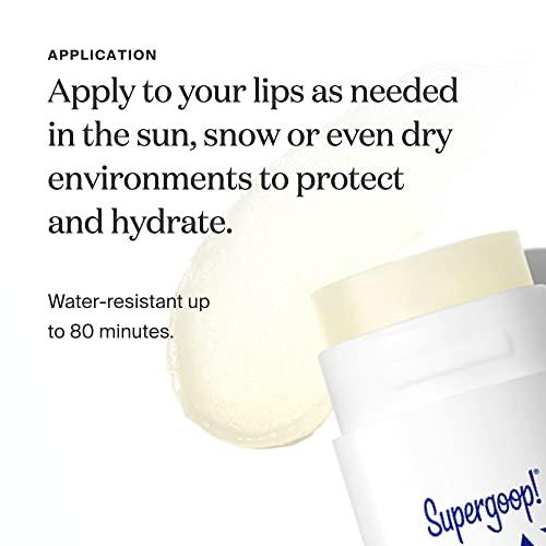 Supergoop! Supergoop! PLAY Lip Shield SPF 30 with Coconut - Pack of 2 - Moisturizing Lip Treatment For Dry Cracked Lips - Clean Ingredients & Broad Spectrum UV Protection