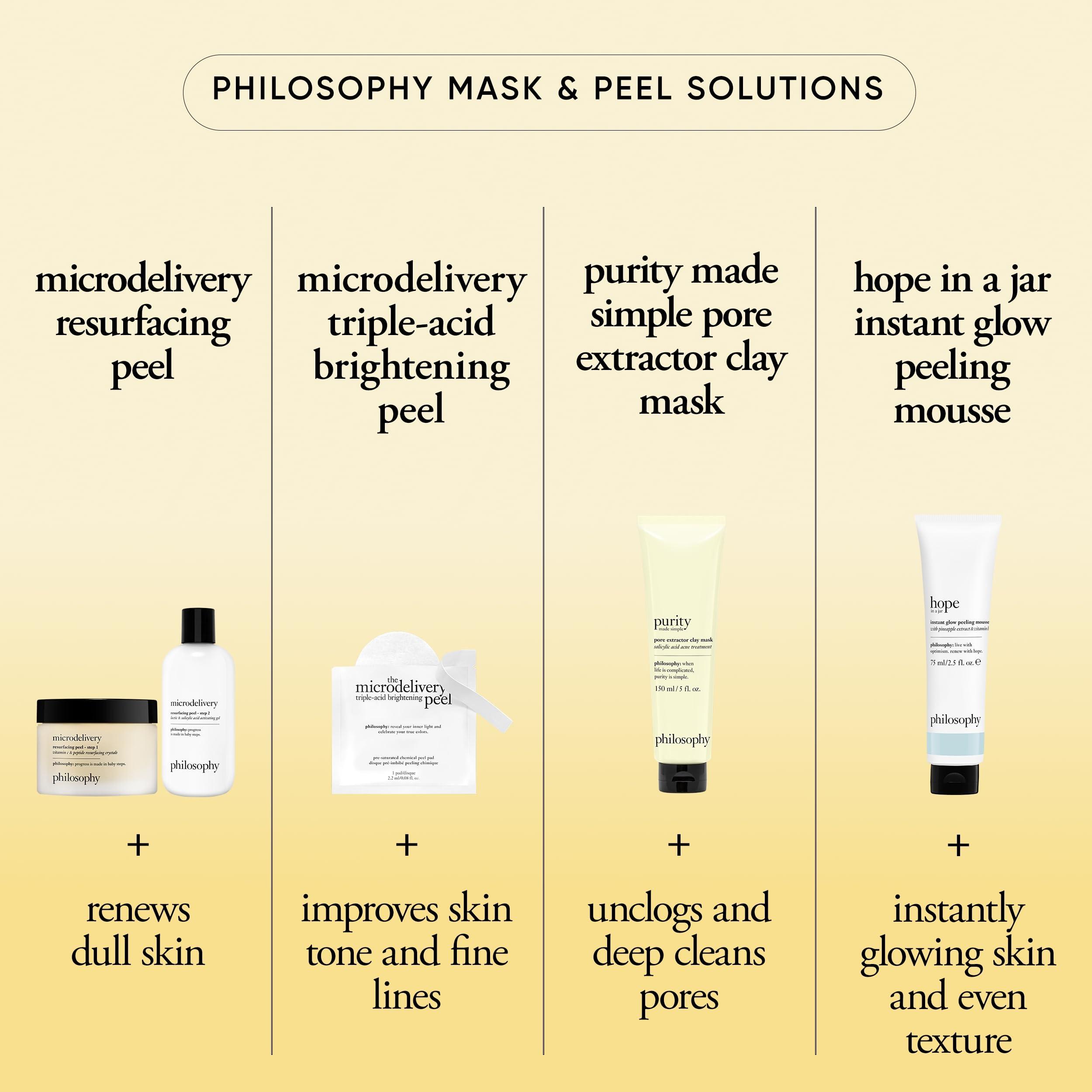 philosophy philosophy purity made simple pore extractor mask