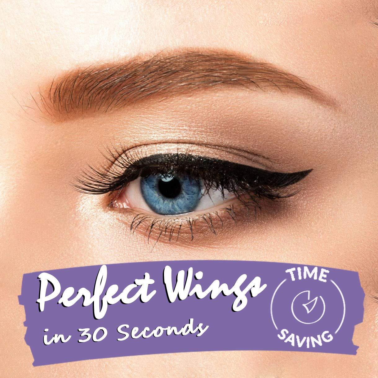 iMethod iMethod Eyeliner Stamp 2 Pens Winged Eyeliner Stamp, Perfect Wing Cat Eye Stamp, Long Lasting Liquid Eye Liner, Waterproof & Smudgeproof Makeup