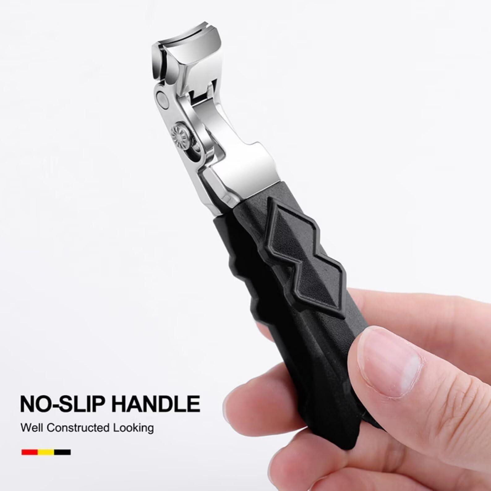 FENGLIE Clipmaster Pro Toe Nail Clippers Clip Master Pro Toenail Clipper Clipmaster Pro Long Handled Toenail Ergonomic Curved Toenail Clippers for Seniors Thick Toenails Men Women(1pcs)