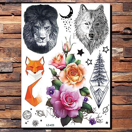 Generic Hot 3D Tattoo Machine Gear Robot Arm Temporary Tattoo Leg Decal Waterproof Tattoo 21X15Cm Large Men Sexy Women Body Art Tatoos