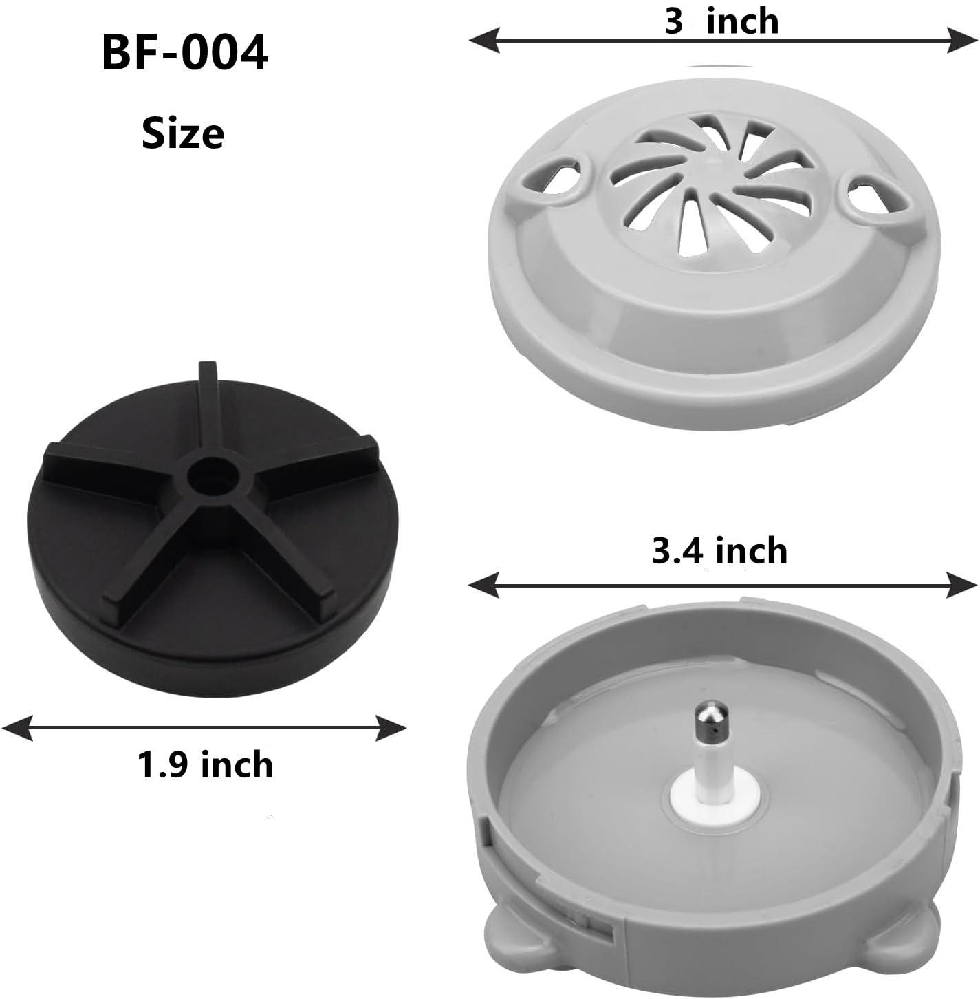 Duomimile BF-004 Pipeless Magnetic Jet Head Motor Replacement for Pedicure,spa Massage Chair,Tubs Spa Chairs Part Magnetic Head-(Universal Fit)