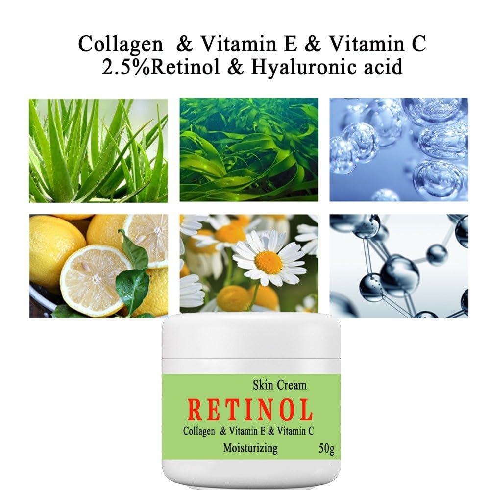 BEROZA BEROZA Cremas Para Las Manchas de La Cara, 50g Vitamin C&E Face Moisturizer Cream, Adecuado para varias reas como cara, axilas, cuello, zona privade (3pcs)