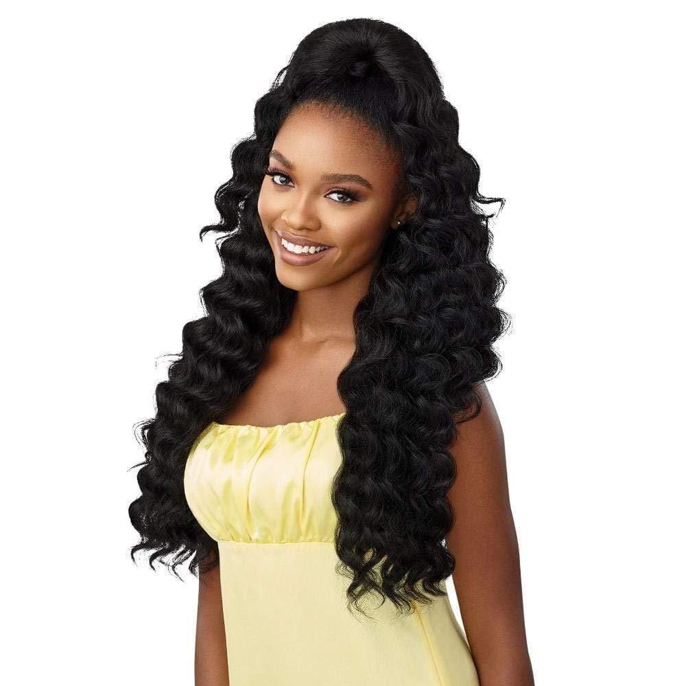 Outre Outre Converti Cap Synthetic Wig - WAVY BABY (DR2/CINWN)
