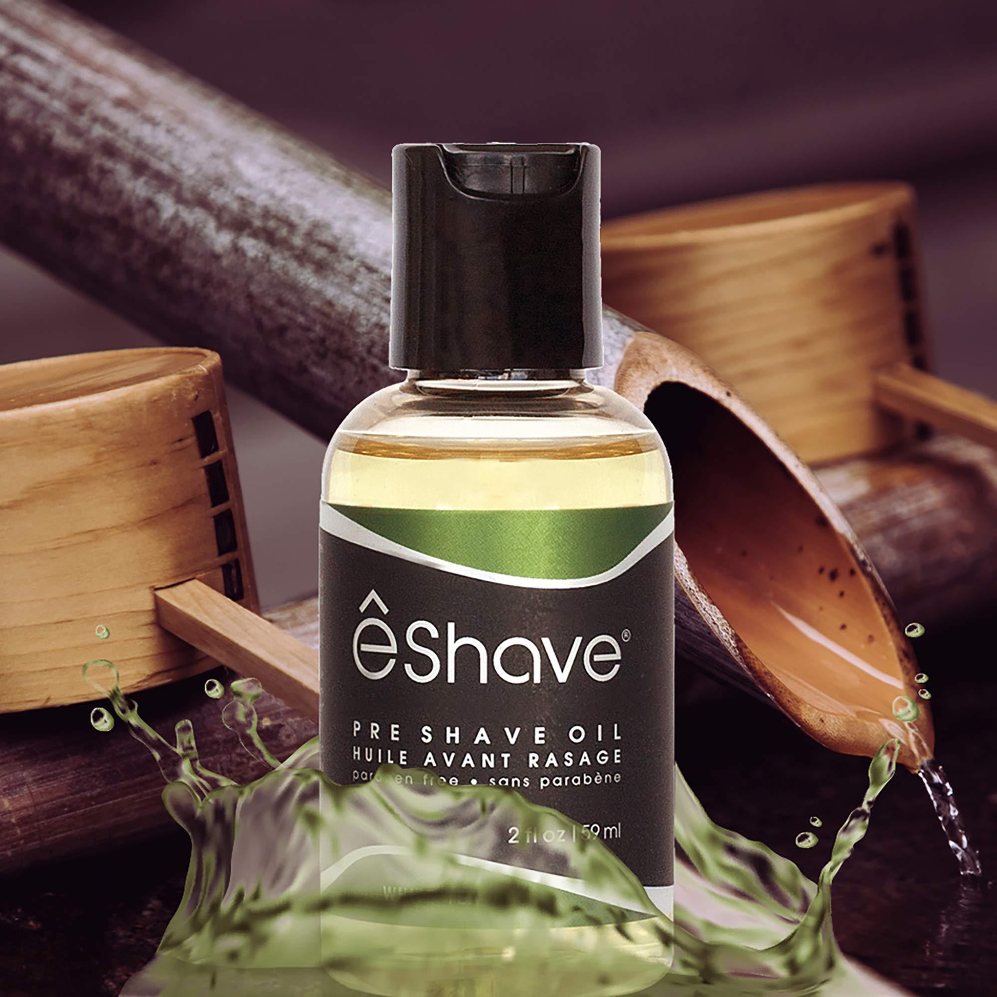 eShave eShave Pre Shave oil for men- protects from shaving irritation and razor burn- for smoothest shave and silky skin- All Natural Shaving oil 2 oz
