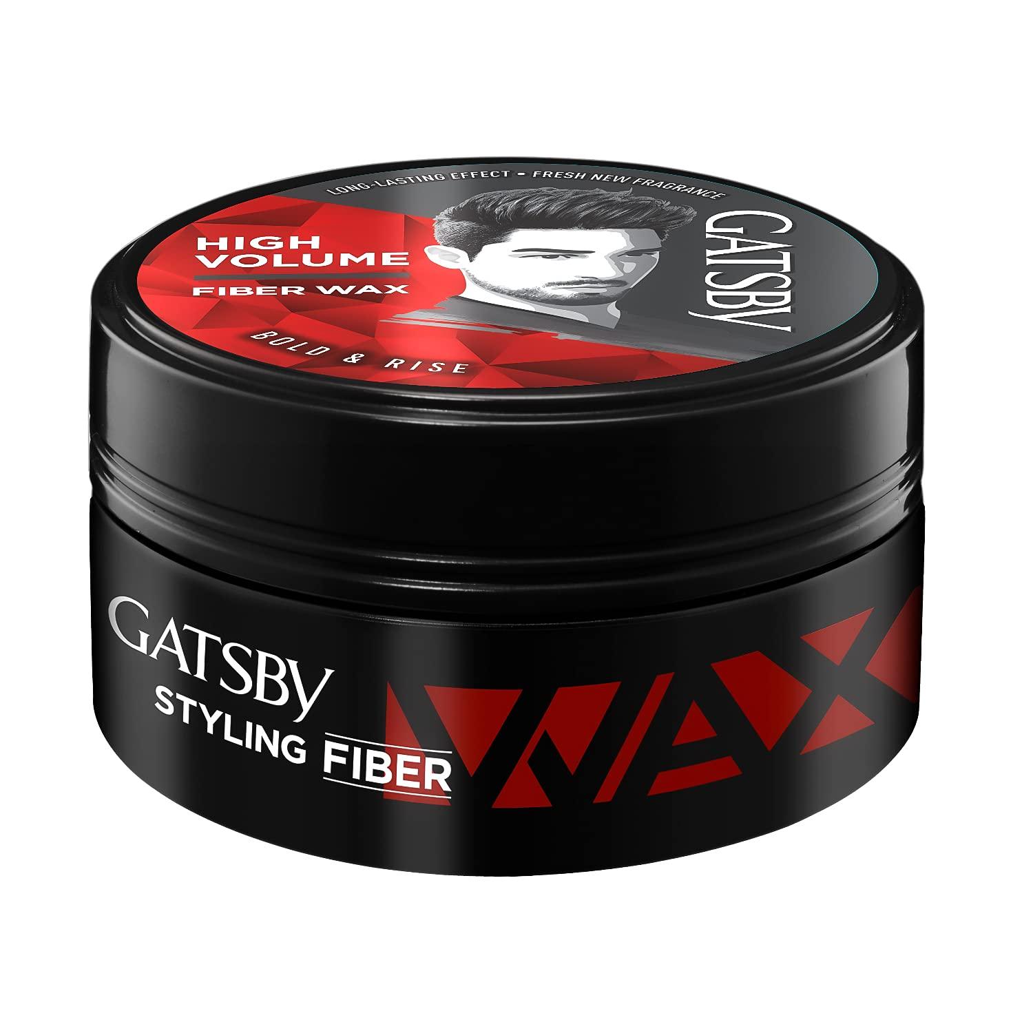 GATSBY Gatsby Hair Styling Fibre Wax Bold and Rise, 75g