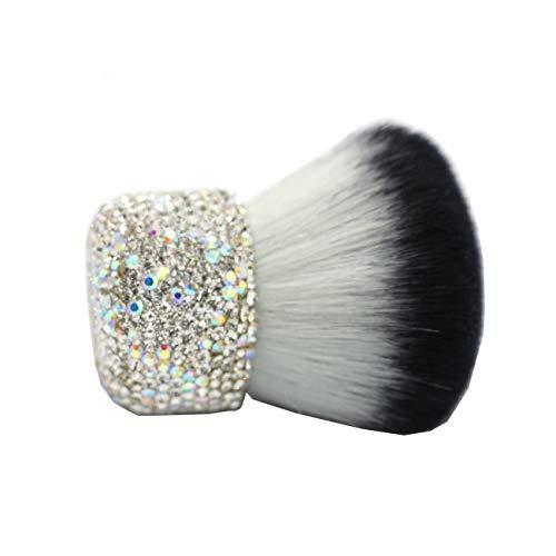 Bestbling Bestbling Bling Bling Large Mineral Powder Brush Makeup Brush Cosmetic Brush Foundation brush Perfect For Large Coverage Powder Bronzer (Silver)