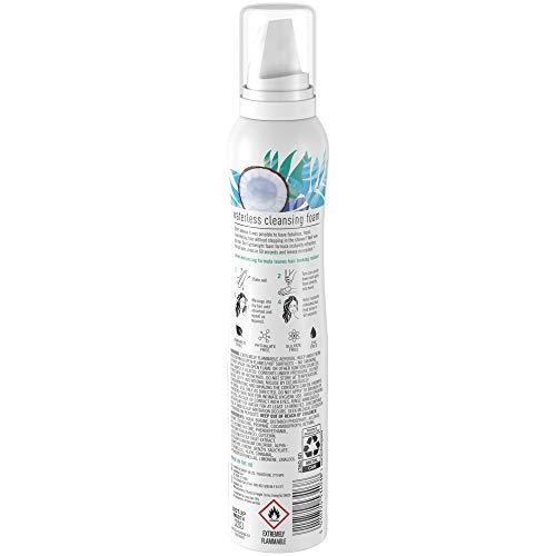 Batiste Batiste Waterless Cleansing Foam Cleanse + Shine with Coconut Milk, 3.6 OZ