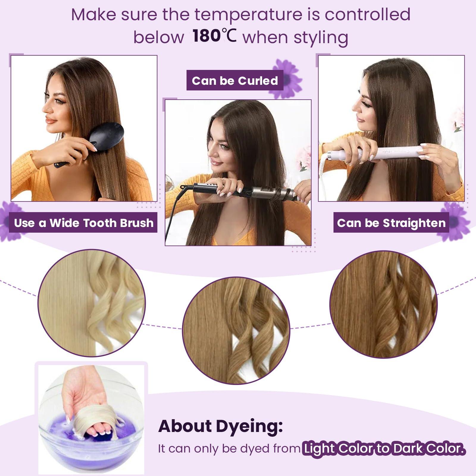 LAAVOO LaaVoo Tape in Extensions Human Hair Brown Tape in Hair Extensions Human Hair #2 Darkest Brown Hair Extensions Tape in Human Hair 14 Inch 20 Pcs 40 Gram Invisible Tape Extensions Human Hair