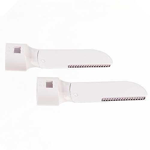 About Face About Face Sonic Beauty-Wand Refill Blades for Exfoliating, 4 Pack Includes 2 Facial Blades & 2 Brow Blades