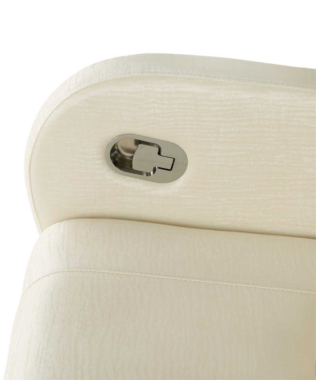 Buy-Rite Salon & Spa Equipment Buy-Rite Lexus Backwash Unit - Salon Shampoo Chair & Tilting Porcelain Shampoo Bowl, European Style Single Handle Faucet, Extra Wide Seat and Kick-Out Leg Rest, TS-8018B (White Zebra)