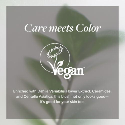 DEARDAHLIA DEAR DAHLIA Petal Drop Liquid Blush BARELY Liquid Blush for Cheeks, Blush Liquid Makeup, Rare Beauty, Natural Long Lasting Face Blush Cream Makeup, Skin Tint Blush, 4g (TAFFY, 4g)