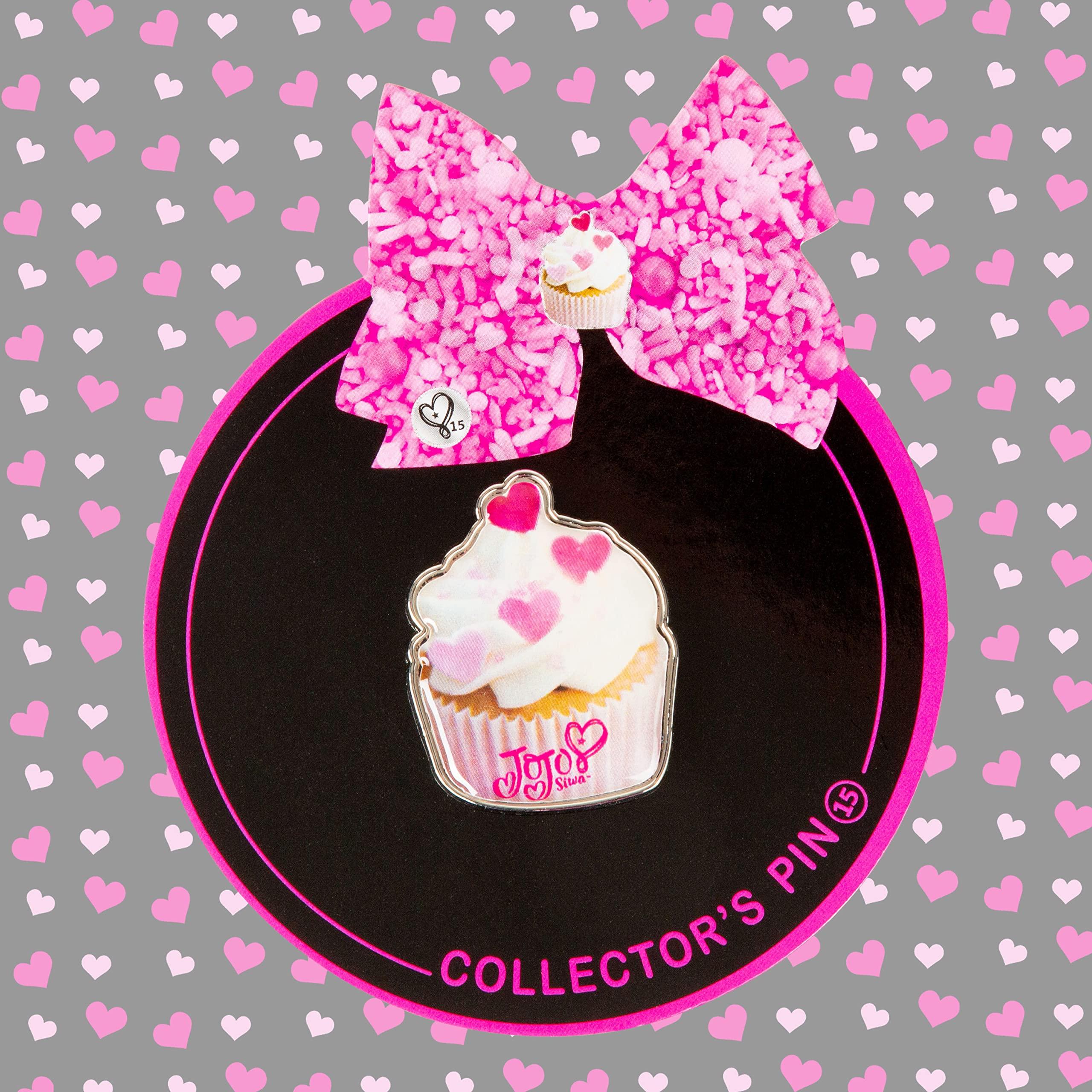 JoJo Siwa Signature Jojo Siwa Bows - Exclusive Hair Bow Collection #15 - Large Limited Edition Bow, Collector\'s Pin & Accessories in Giftable Box