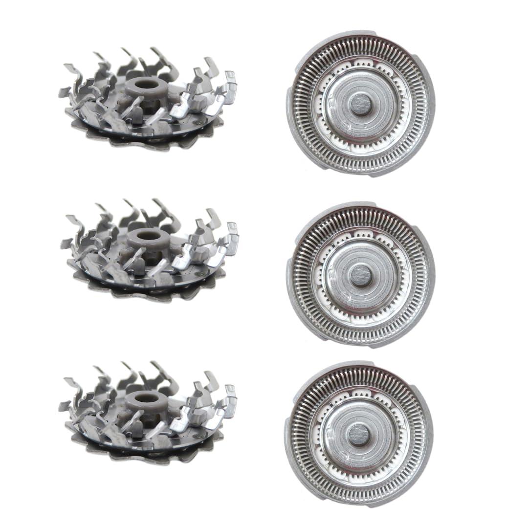 WELURE 3 Pack Latest New Upgraded Series 9000 Shaving Replacement Shaver Blades Cutters for Philips Norelco Electric Shaver 9700 S9721/84 S9311/87 9300 S9000