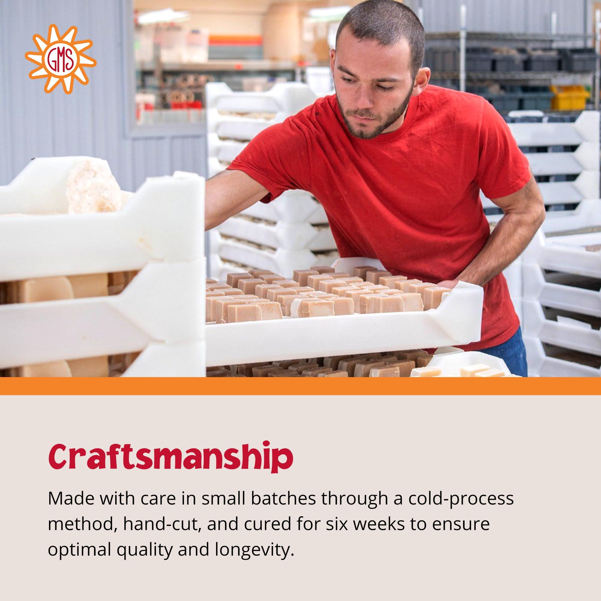 Goat Milk Stuff Goat Milk Stuff Goat Milk Soap - OCEAN SOAP | Handmade All-Natural, Goat Milk Soap Bars for Dry Skin Relief, Body & Face Wash for Men and Women, Bar Soap (Box of 2)