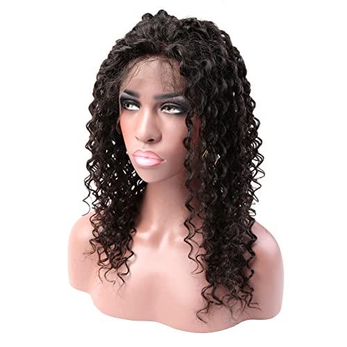 sent hair Sent Hair 360 Lace Frontal Closure with Baby Hair Ear to Ear Free Part Brazilian Virgin Human Hair Curly Wave Human Hair Frontal for Black Women