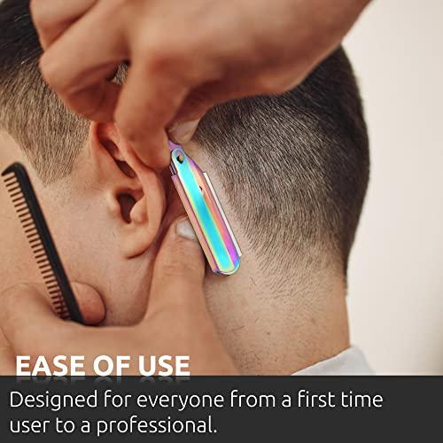 UNIC BEAUTY Straight Razors for Men - Professional Barber Razor for Close Shave with Premium Quality Edge, Blades Pack & Maintenance kit included with Pouch