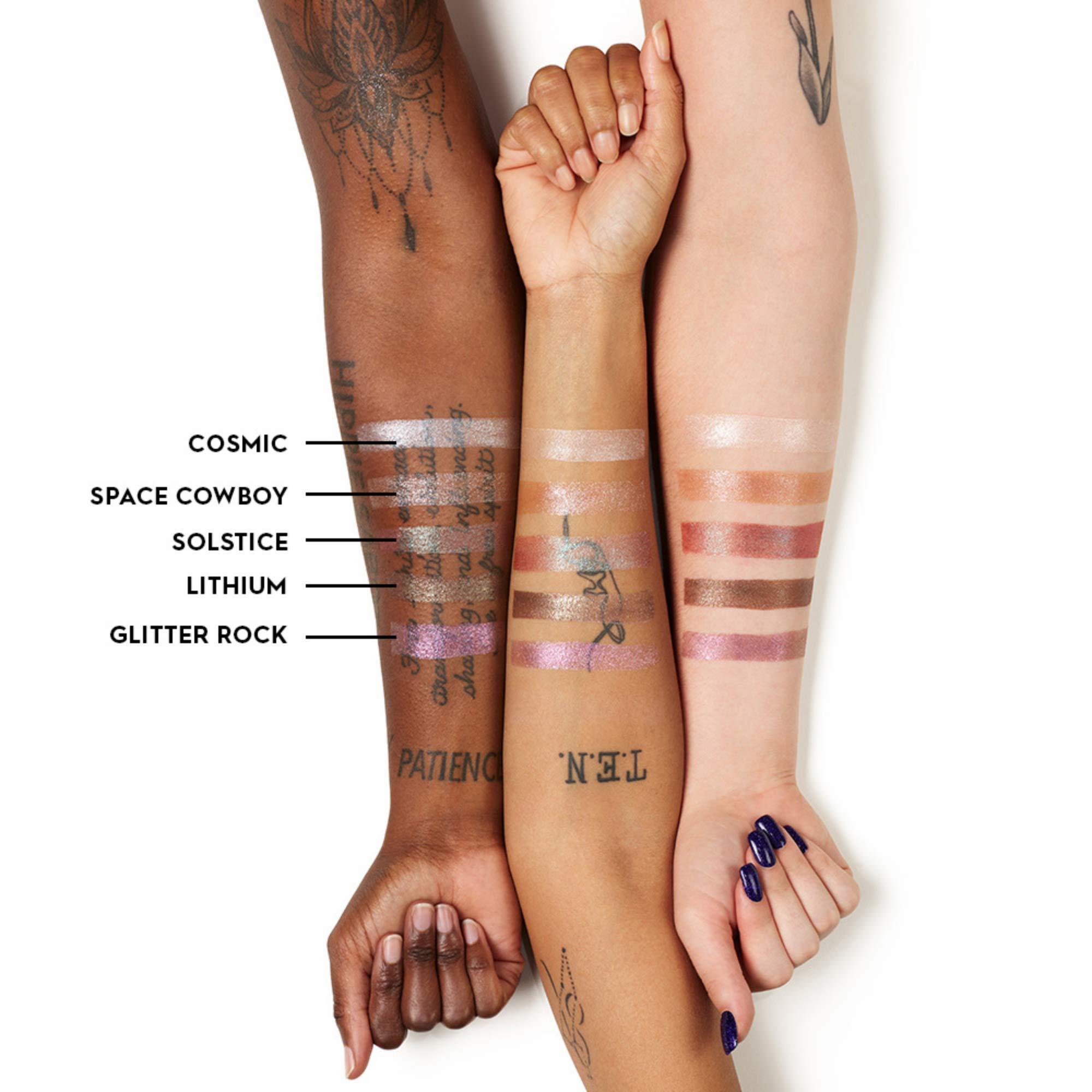 URBAN DECAY Urban Decay 24/7 Moondust Glitter Eyeshadow Single (Cosmic - Sheer White Sparkle), Buildable Sparkly Eye Glitter, Long-lasting Shimmer Finish, Reflective Eye Shadow Topper - 0.06 oz