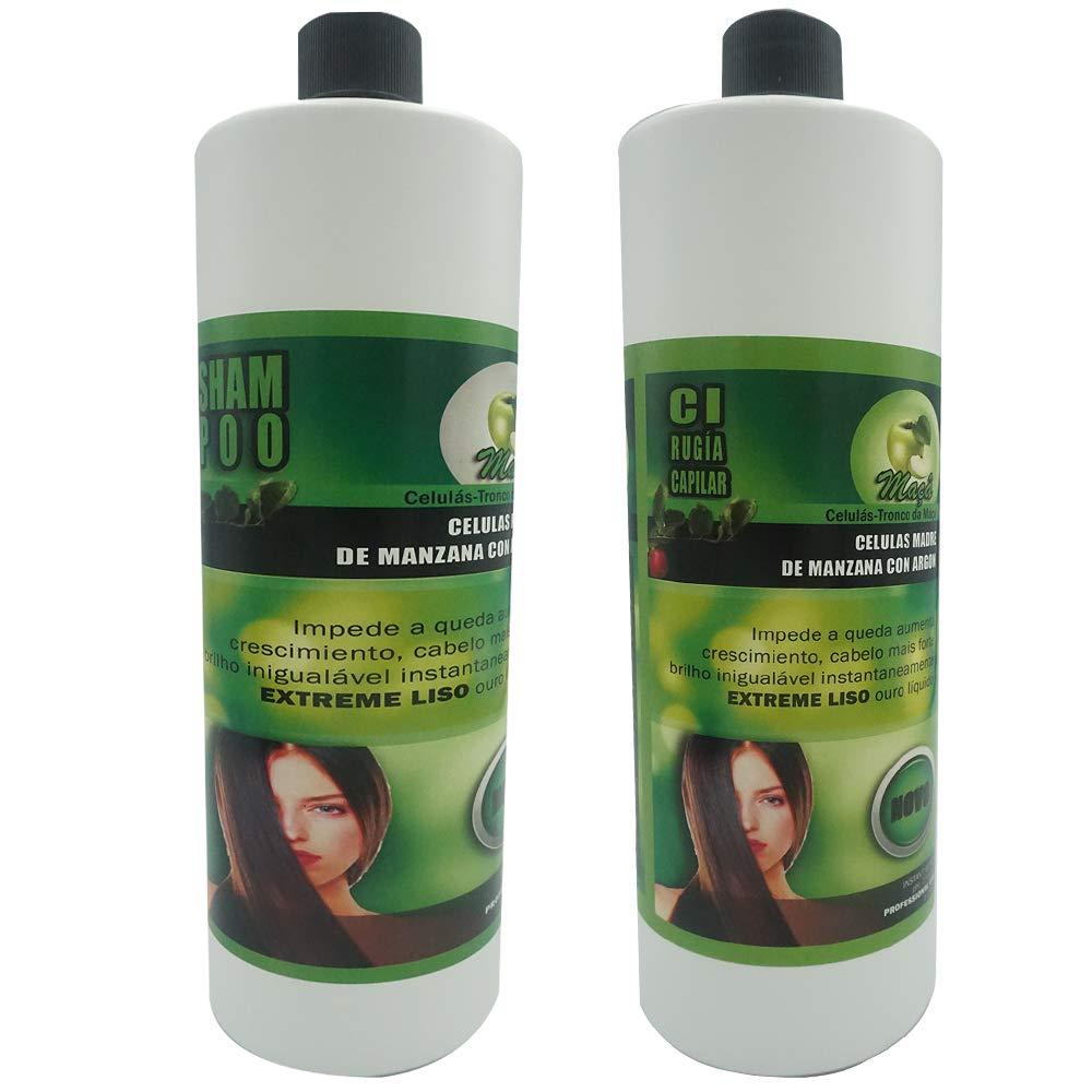 KERA FRUIT KERA FRUIT Hair Treatment 16 Fl Oz, Cirugia Capilar, Chocolate and Celulas Madres (CELULAS MADRES), Natural, Sulfate Free, Unisex, Straightening and Shining