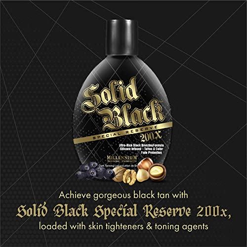 Millennium Tanning Products Millennium Tanning Solid Black Special Reserve 200X Tanning Lotion, 13.5 Ounces, 3-pack