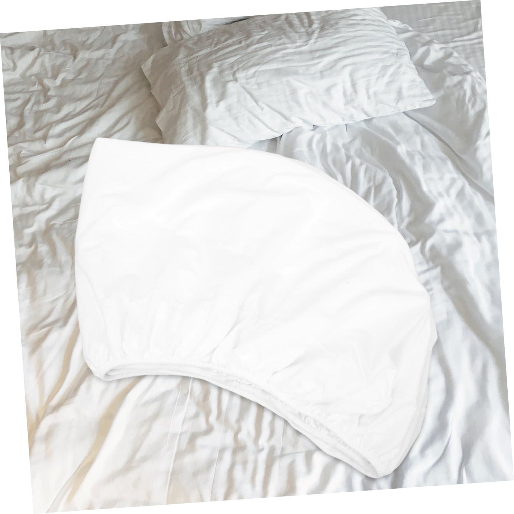 Outanaya Outanaya Massage Bed Cover Face Hole 70x190cm White Breathable Sturdy for Salon Home