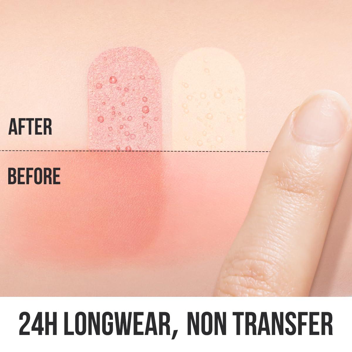 CARSLAN CARSLAN Soft Focus Loose Setting Powder, Waterproof, Matte, Oil Control, Shine Free, Talc-Free Face Powder Makeup, 24H Longwear Finishing Powder, 02 Translucent For Oily