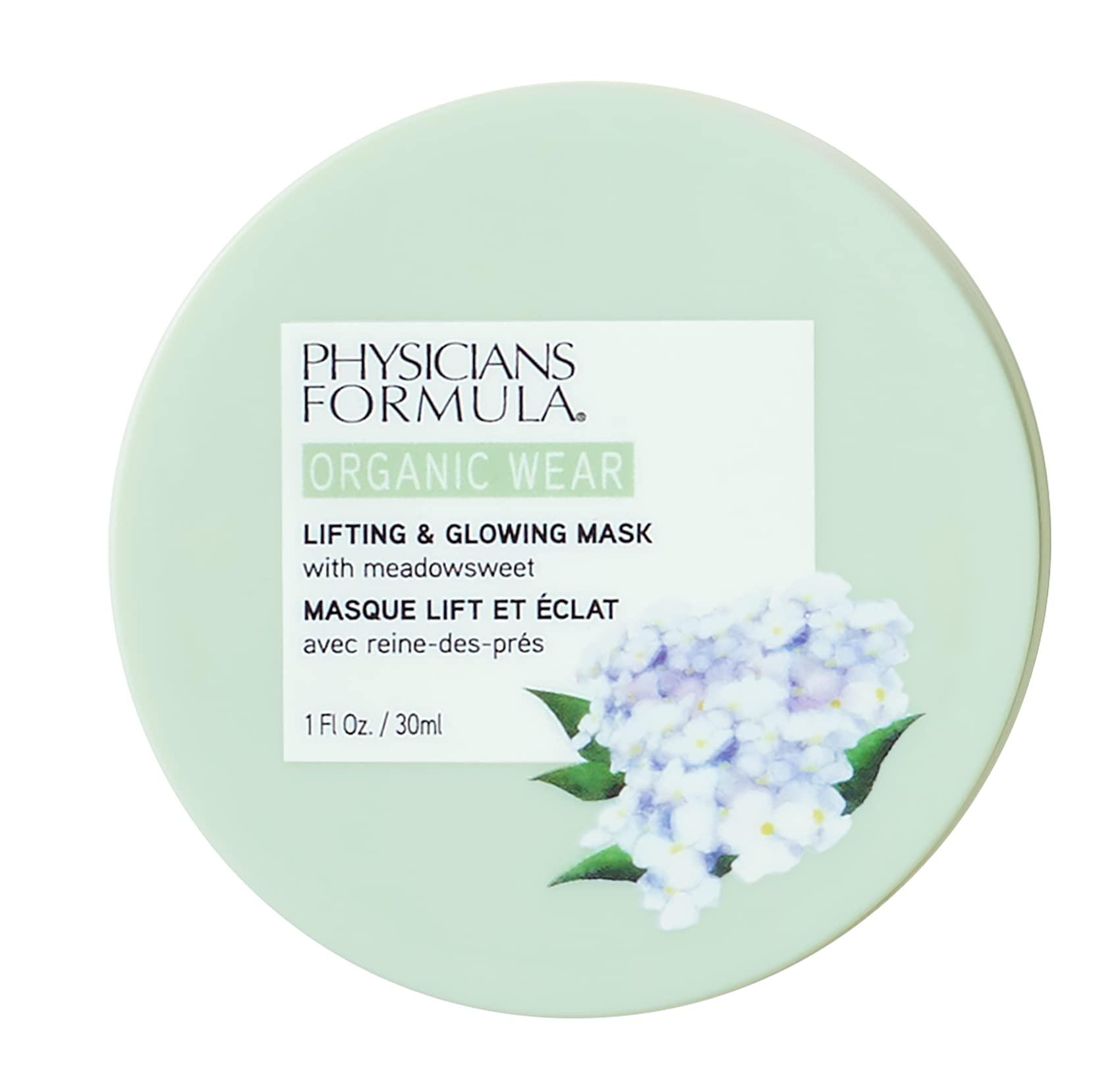 Physicians Formula Physicians Formula Organic Face Cream Formula Organic Wear Natural Rejuvenating Face Cream,Lifting And Glowing Mask,Anti-Aging Face Moisturize,Reduce wrinkles,Firm And Brighten (Pack of 2)