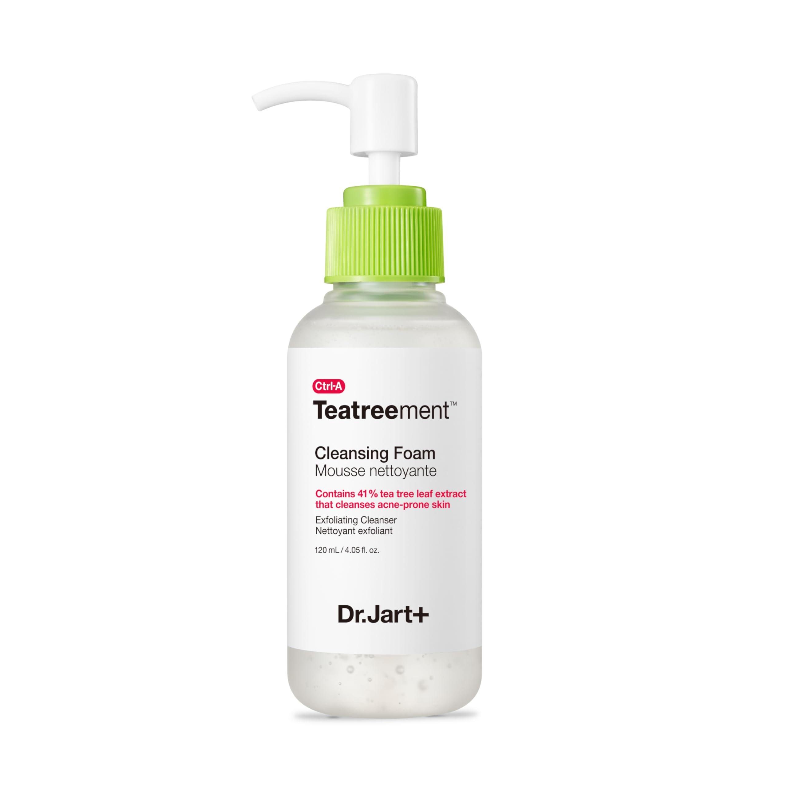 Dr.Jart+ Dr.Jart+ Teatreement Cleansing Foam Face Wash for Oily Skin | Korean Skin Care, 4.06 fl oz
