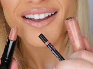 Pink Dust Warm Nude Lip Combo | Nude Lipstick | Liquid Lipstick & Lip Liner Combo Set | Smooth Lipliner Lipgloss and Lipstick Set | Lip Makeup Gifts for Women and Girls