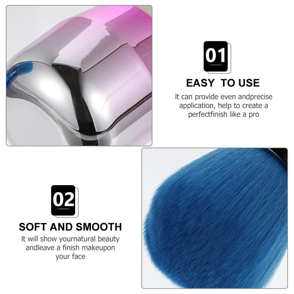 HEALLILY Foundation Makeup Blusher Brush: Face Blush Brush for Liquid Powder Blend Tool Mineral BB Cream