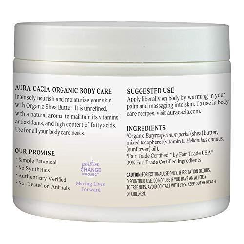 Aura Cacia Aura Cacia Organic Shea Butter | Unrefined Body Care | 3.25 oz.