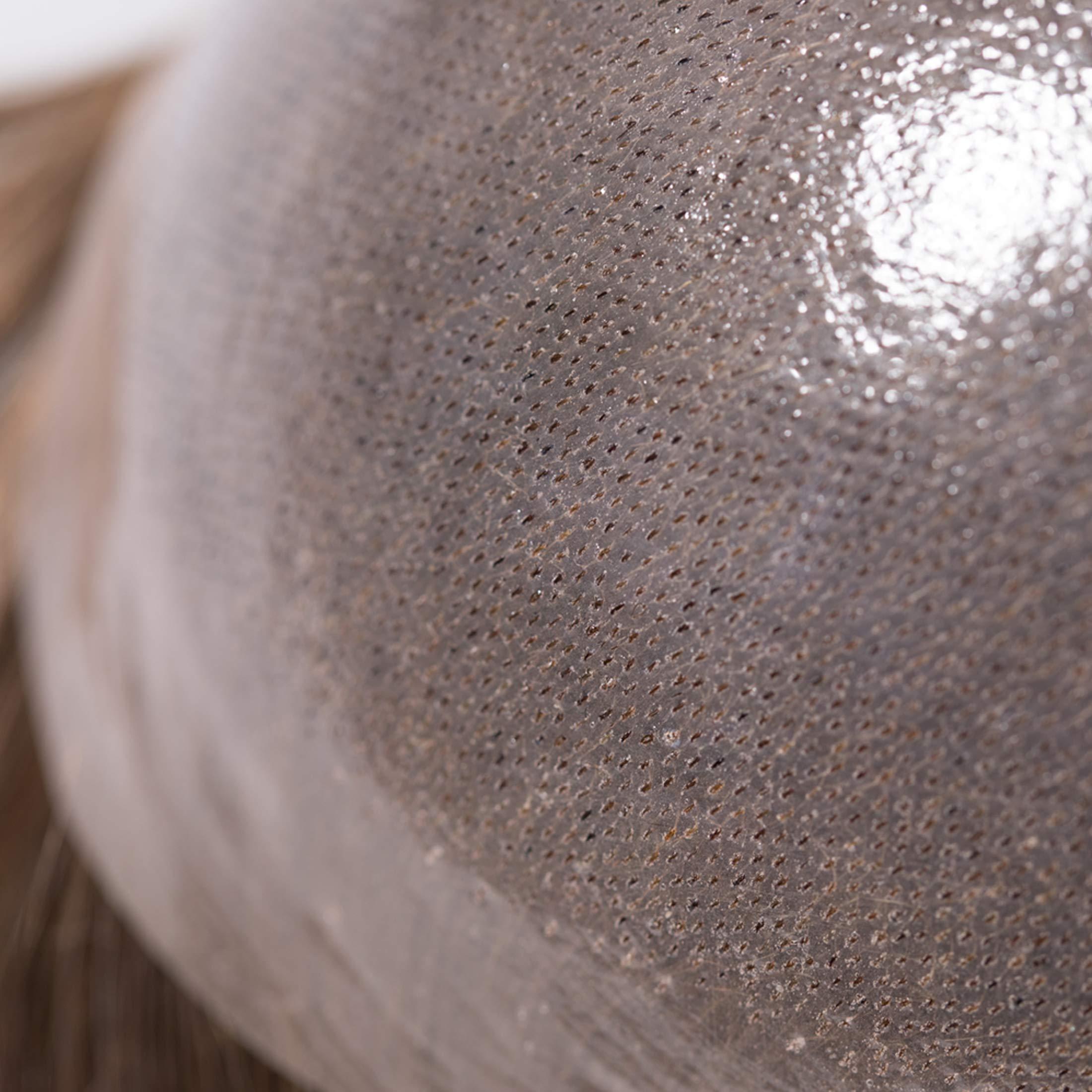 Superhairpieces Superhairpieces Men\'s Toupee NHD111, Premium Indian Human Remy Hair, 8\"x10\" 0.1mm Thinnest PU Skin, knotless Invisble V-Loop Handmade, 95% Density Toupee (Dark Brown + 20% Synthetic Grey Hair)