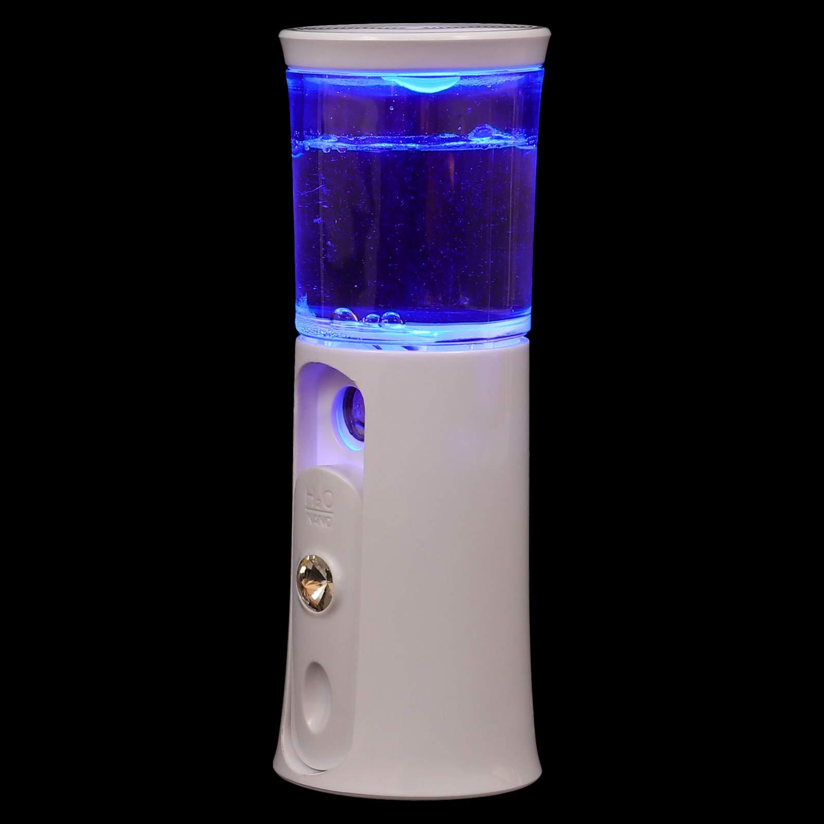 Healifty Healifty Portable Face Steamer Mini Facial Steamer 30ml Handy Facial Facial Mister Portable Moisturizing Mist Sprayer for Face Moisturizing Hydrating Portable