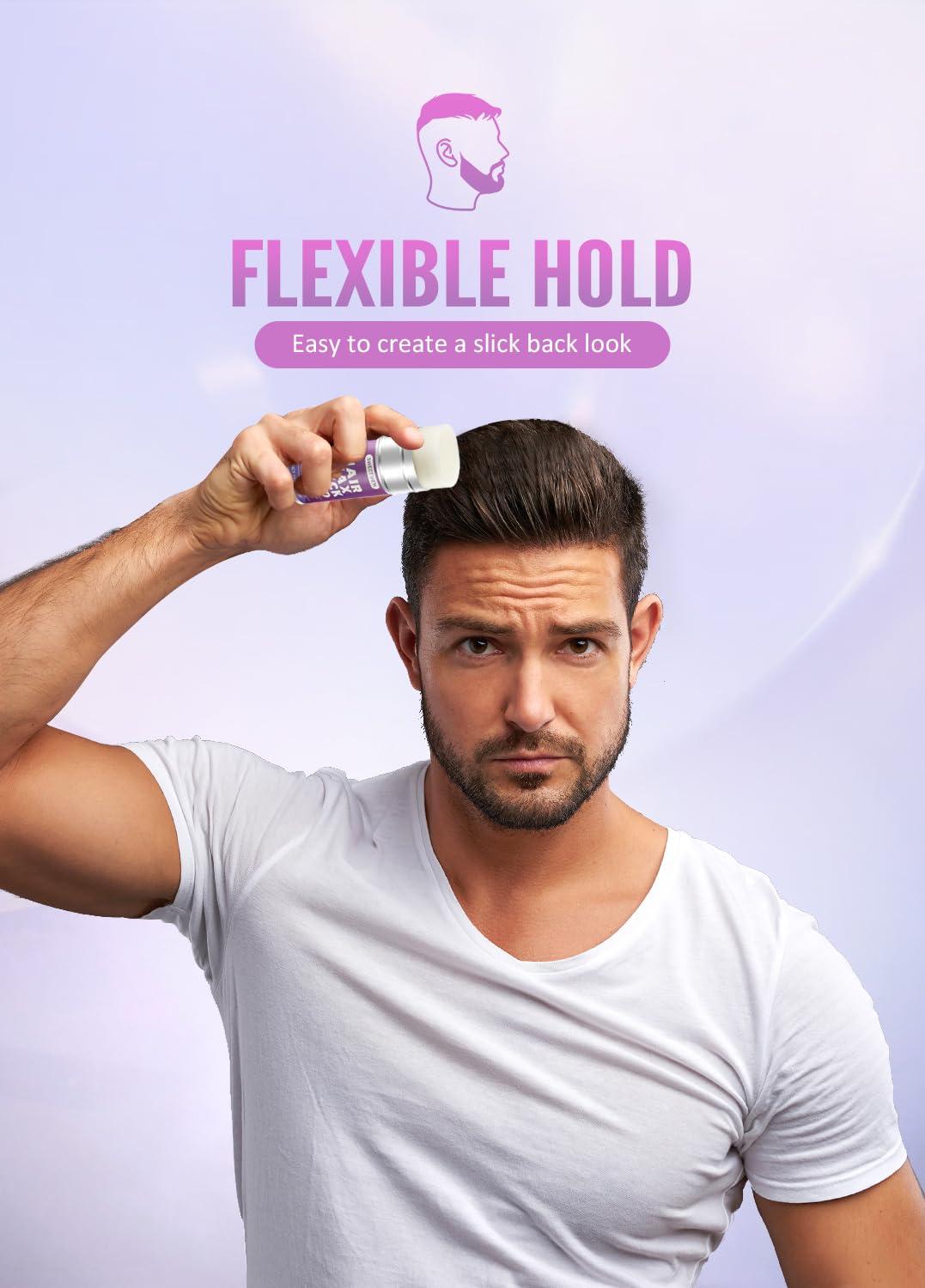 SWEET VIEW SWEET VIEW 2PCS Hair Wax Stick, Flexible Hold Fly Away Hair Tamer, Slick Back Hair Gel/Cream for Sleek Ponytail, Smooth Flyaways & Frizz, Hair Styling Accessorie Pomade Balm for Toddler, Kid