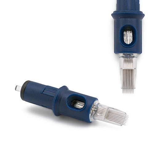 Precision Needles Precision Tattoo Cartridge Needles .35 Diameter 9 Tight Round Liner - 9RL, Box of 20