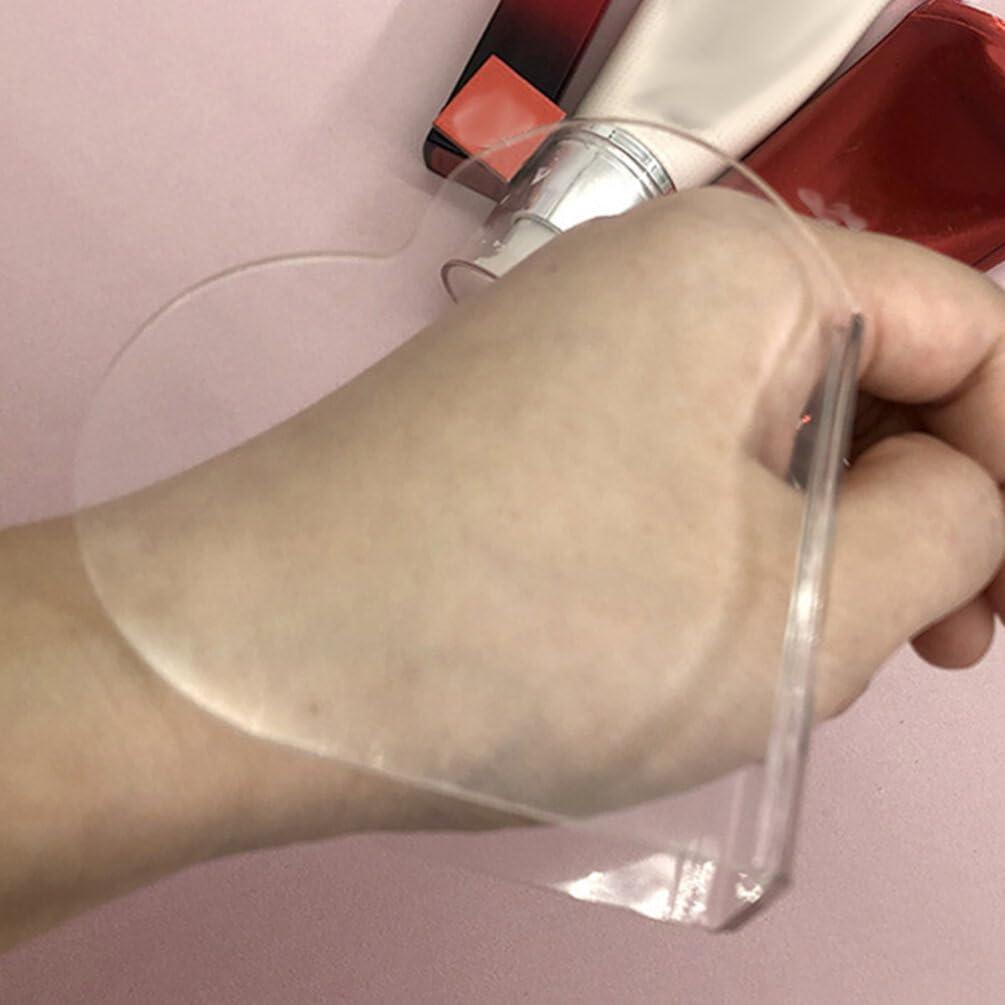 Beaupretty Beaupretty 3 Sets Heart Makeup Mixing Palette Art Nail Palette Foundation Blending Palette Acrylic Makeup Mixing Palette with Spatulas Makeup Mixing Tray