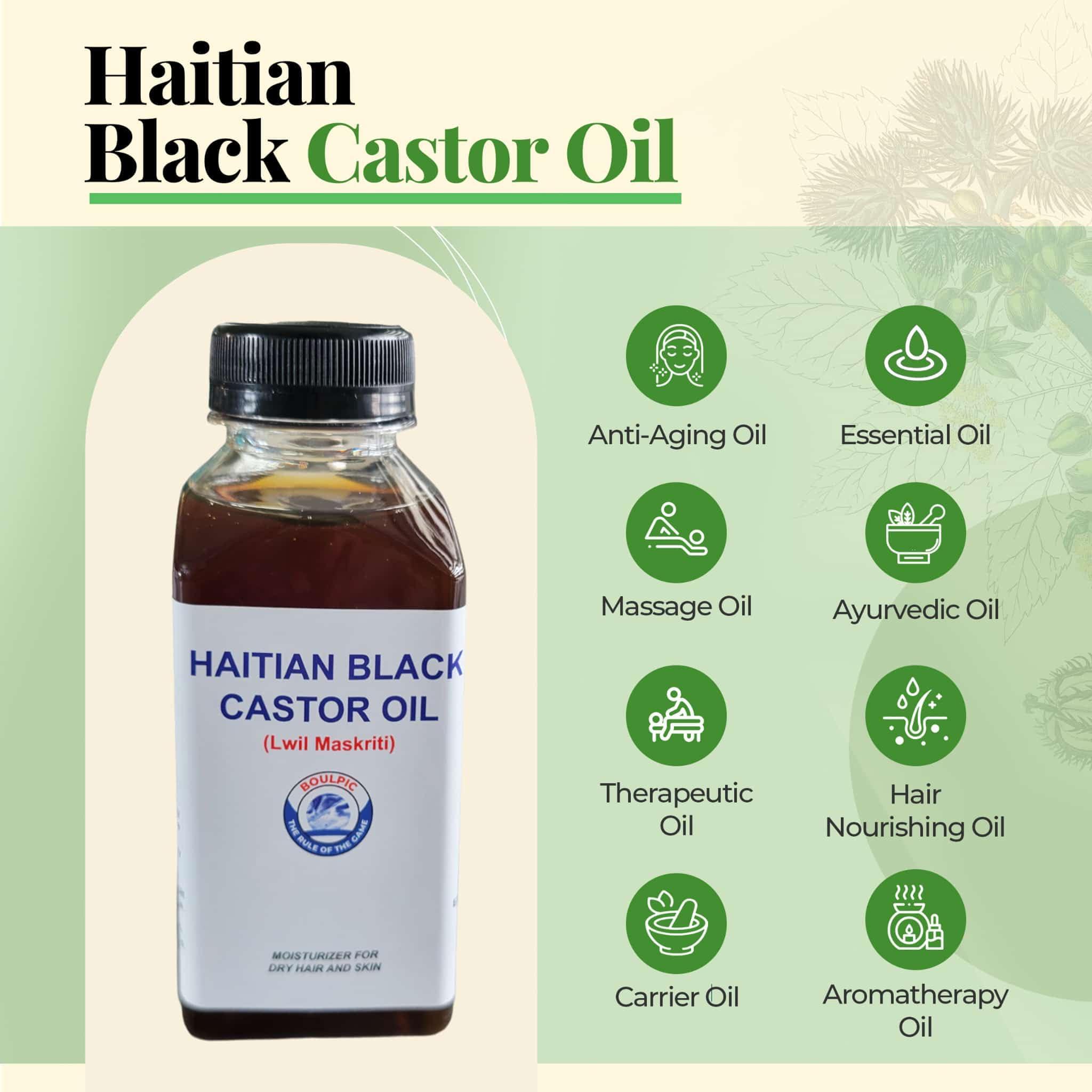 NinthAvenue Basics Haitian Black Castor Oil