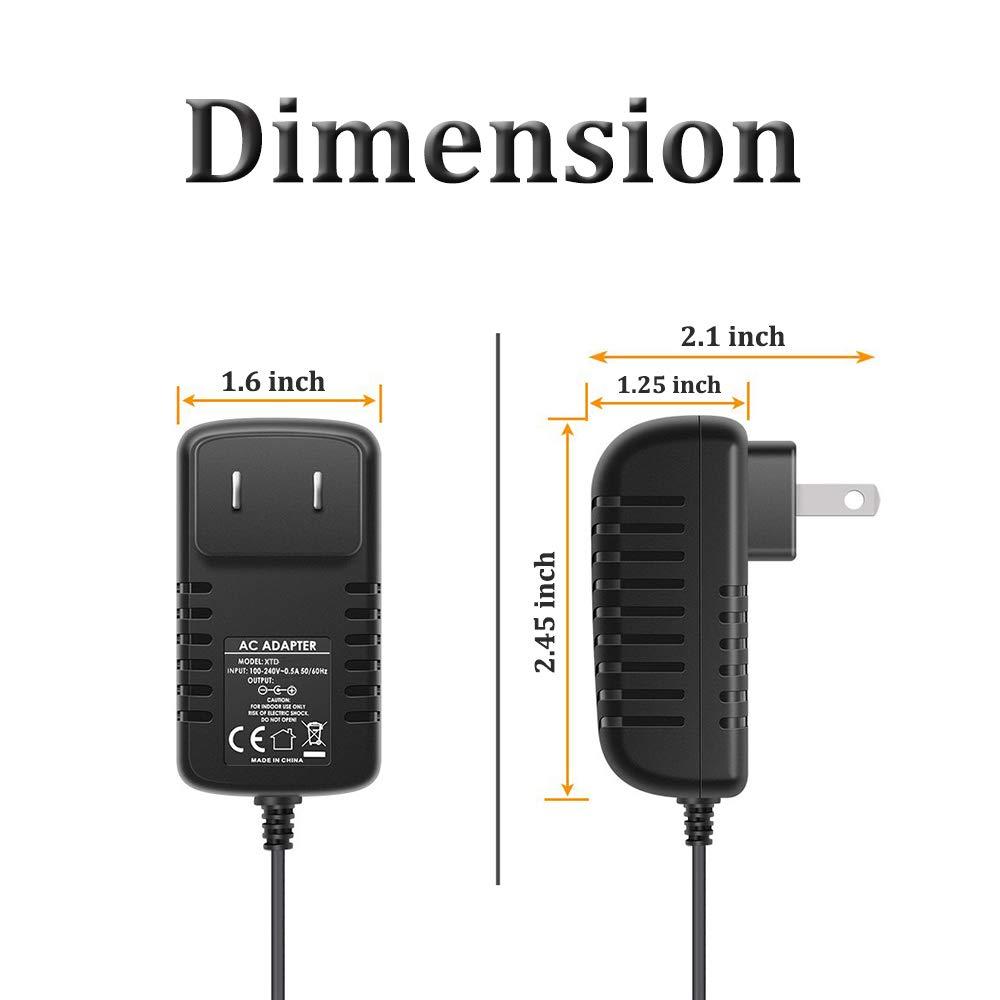 VHBW for Wahl Shaver Shaper Charger 2V Power Cord for Wahl Trimmer 8061, 8163, 8786-1001, 7367, 7357, 7029, 7060, 7035, 7339, 7356, 4000, 5-Star Series Replacement Whal Clipper Power Cord