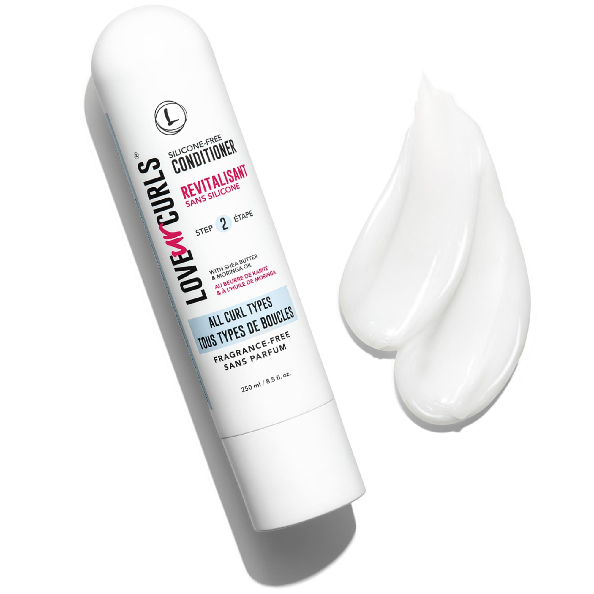 Love Ur Curls Love Ur Curls - Fragrance Free Conditioner, Hydrating and Detangling for Curly, Wavy and Kinky-Coily Hair for Soft Smooth Curls, Silicone Free 250ml