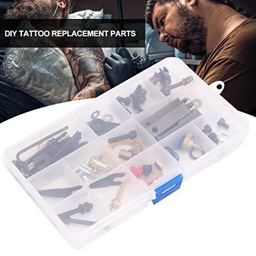 ANGGREK Tattoo Machine Parts Kit DIY Tattoo Replacement Upgrade Accessories Tattoo Supplies Repair Tattoo Machine Parts Maintain for Tattoo Gun Tattoo Supplies