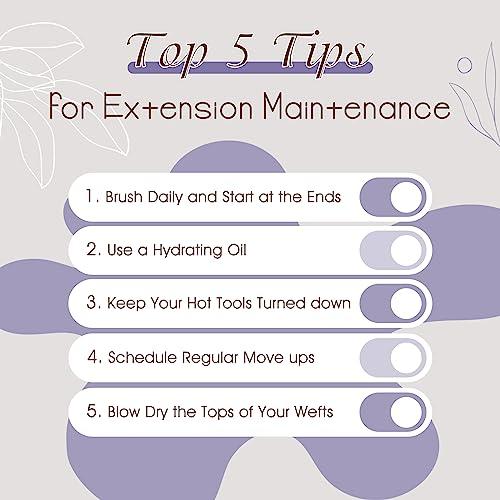 Full Shine Full Shine 24 Inch Hair Extensions Real Human Hair Weft Hair Extensions Balayage Sew in Hair Extensions Real Human Hair Weft Extensions