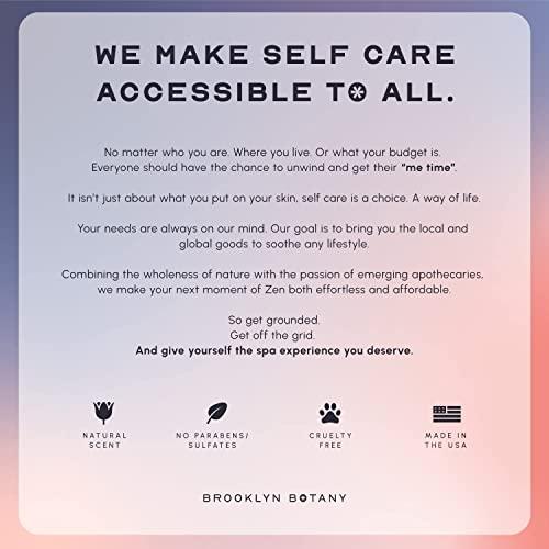 Brooklyn Botany Brooklyn Botany Brown Sugar Body Scrub - Moisturizing and Exfoliating Body, Face, Hand, Foot Scrub - Fights Acne, Fine Lines & Wrinkles, Great Gifts For Women & Men - 10 oz