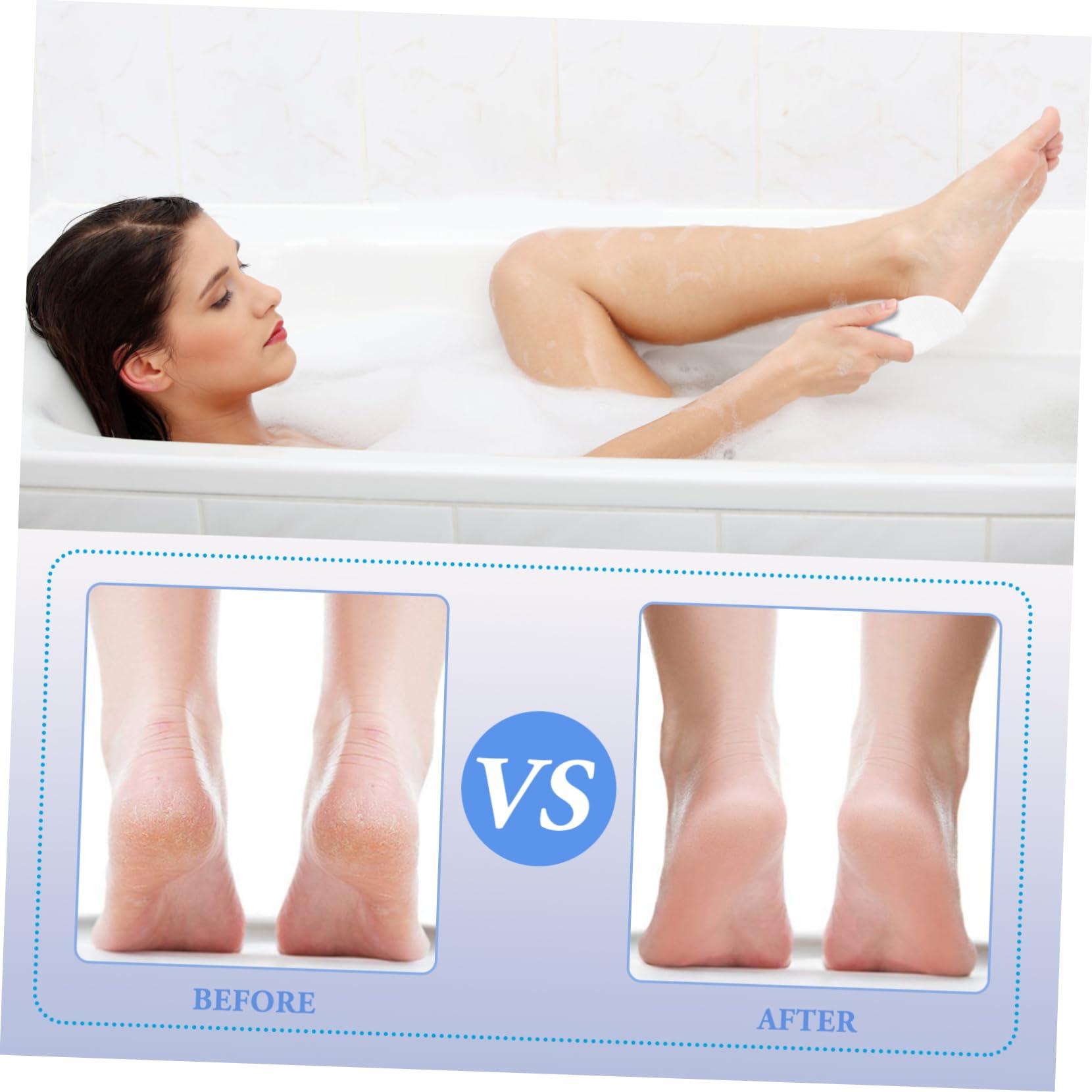 Hemoton Hemoton 2 Pcs Nano Dead Skin File Scraper Pedicure Tools Foot Grinder Foot Dead Skin Remover Foot Sander Foot Exfoliating File Foot Pedicure Tool Foot Remover Surface Epoxy White