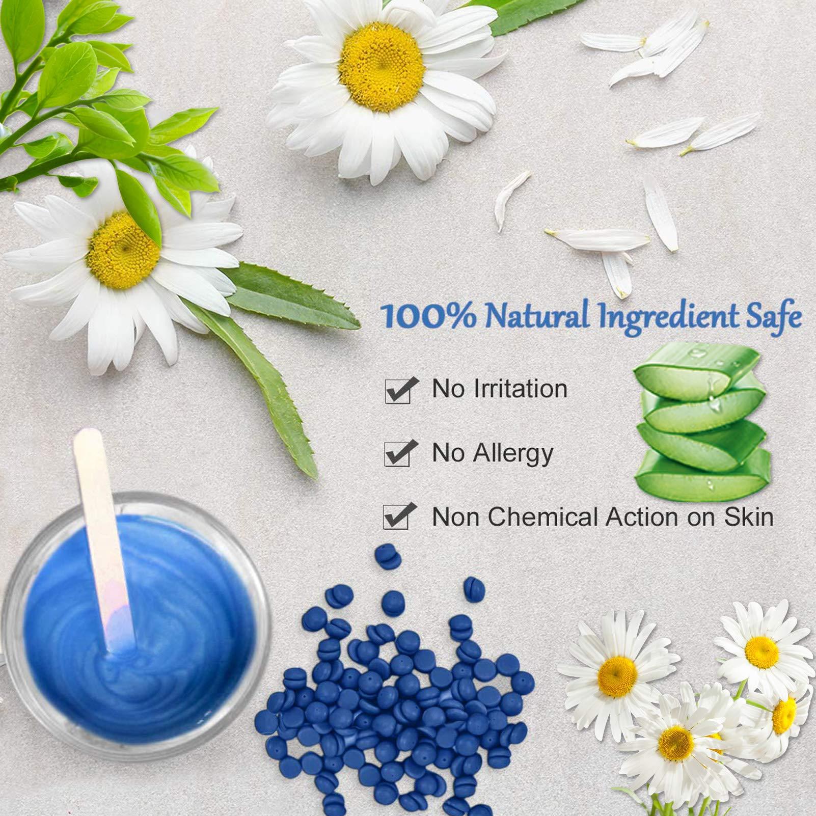 CREAMOON Creamoon Hard Wax Beads for Hair Removal,10Pcs Hair Removal Wax Beads,Works for Skin on Face,Bikini,Leg,Arm,At Home Painless Waxing Beads for Women Men Wax Warmers(2.2 LB,1000g,35.27oz)