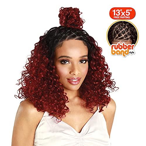 Zury Sis Zury Sis HD Lace Front Wig 13X5 Rubber Band Style DIVA-LACE H Gal (TIEDYE PARADE)