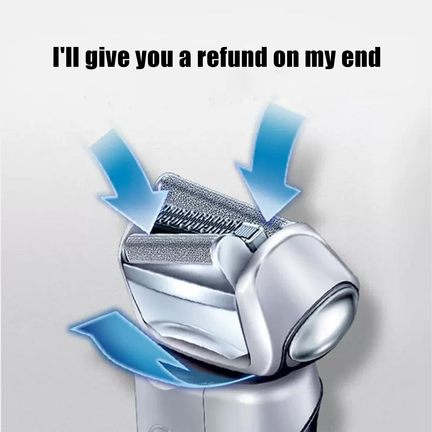 Audoc 70S Series 7 Replacement Head Compatible with Braun Series 7 Shavers Replacement Blades,for Braun Shavers 720cc, 730cc, 735s, 750cc, 760cc, 790cc, and 795cc Foil Shaver (2Pack)